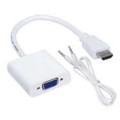 Cáp chuyển đổi HDMI sang VGA/HDMI To VGA Adapter - có audio