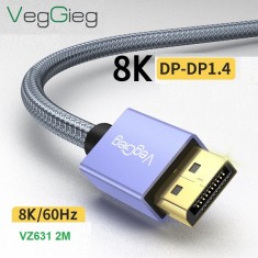 Cáp DisplayPort 1.4 8K VEGGIEG V-Z631 dài 2M