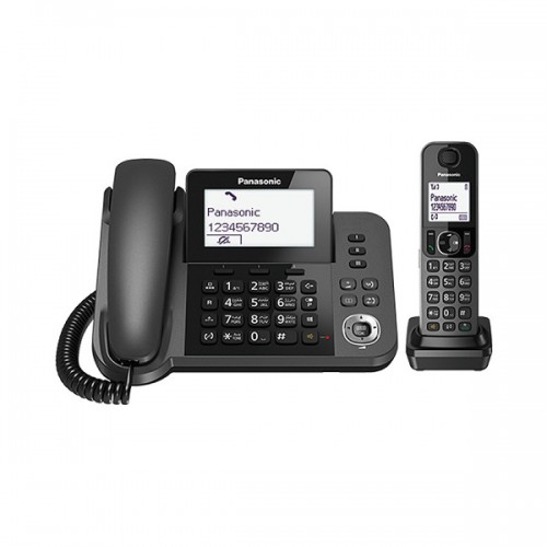 Điện thoại bàn Panasonic KX-TGF310CX (1 có dây, 1 không dây)
